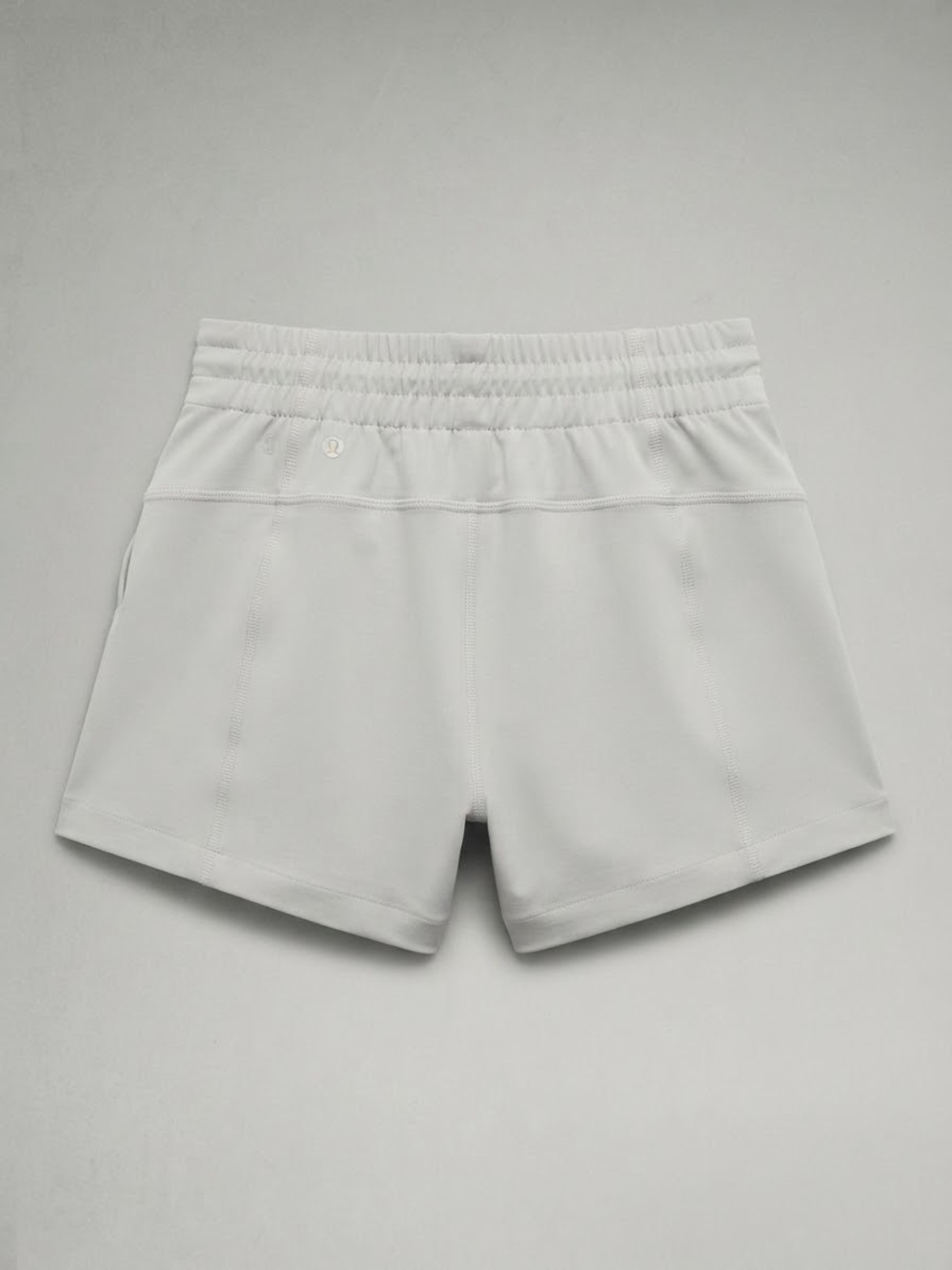 lululemon athletica Women's Athletic Drawstring Shorts in Light Beige - Picture 2 of 3